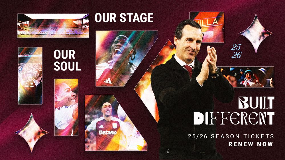 Aston Villa season tickets 2025/26 Aston Villa season tickets 2025/26