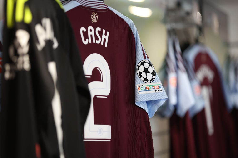 Aston Villa supporters turned out in huge numbers to shop the club's new adidas home kit on launch day.