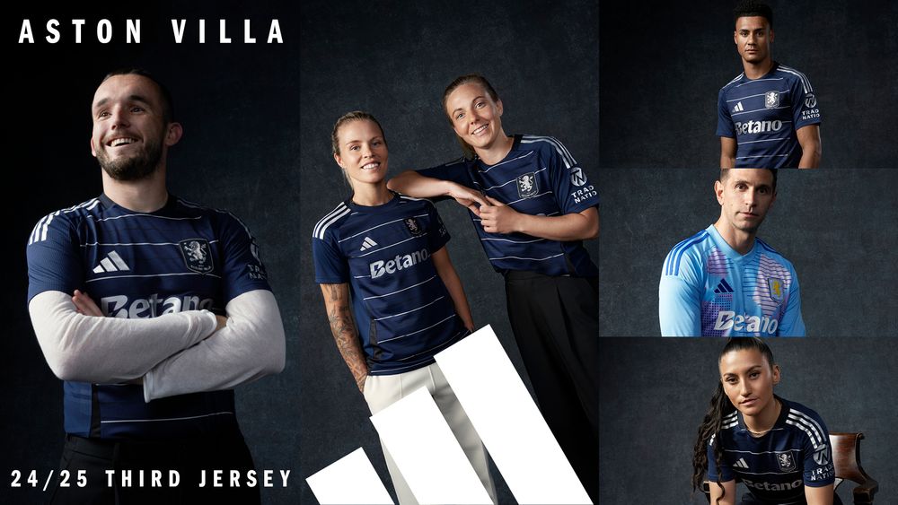 Aston Villa 2024/25 third kit Aston Villa 2024/25 third kit