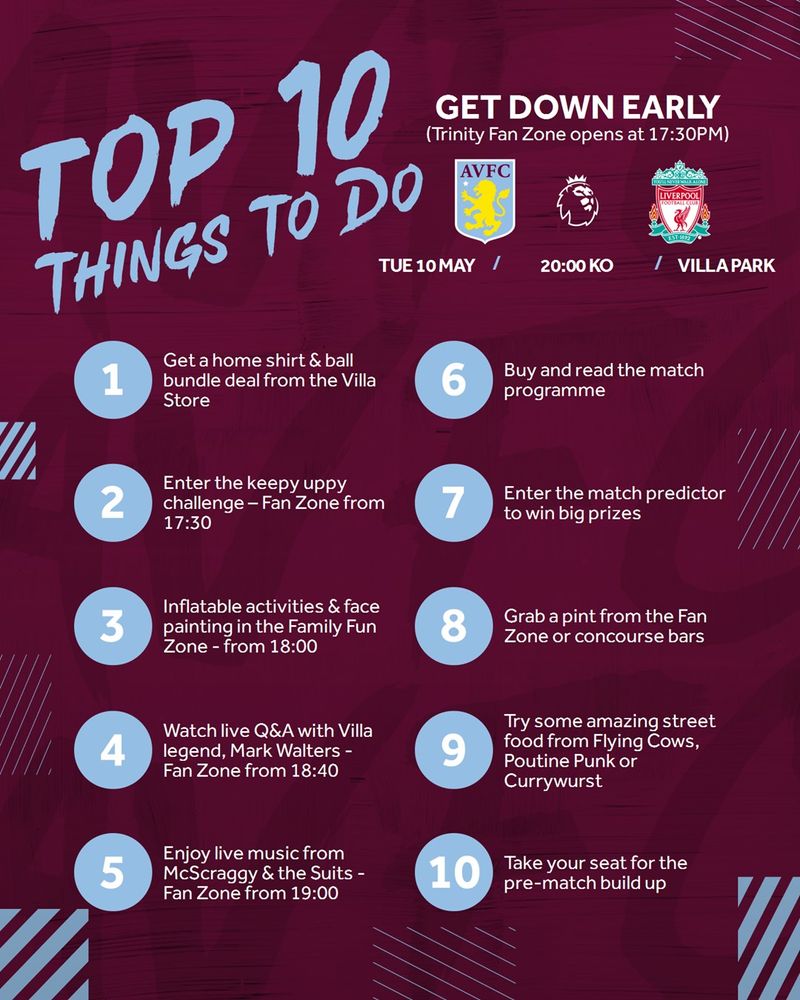 Fan Zone - Top 10 - Liverpool.jpg Top 10 things to do v Liverpool.