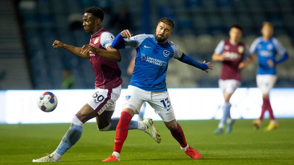 Pompey18.jpg Aston Villa Under-21s play Portsmouth in the Papa Johns Trophy.