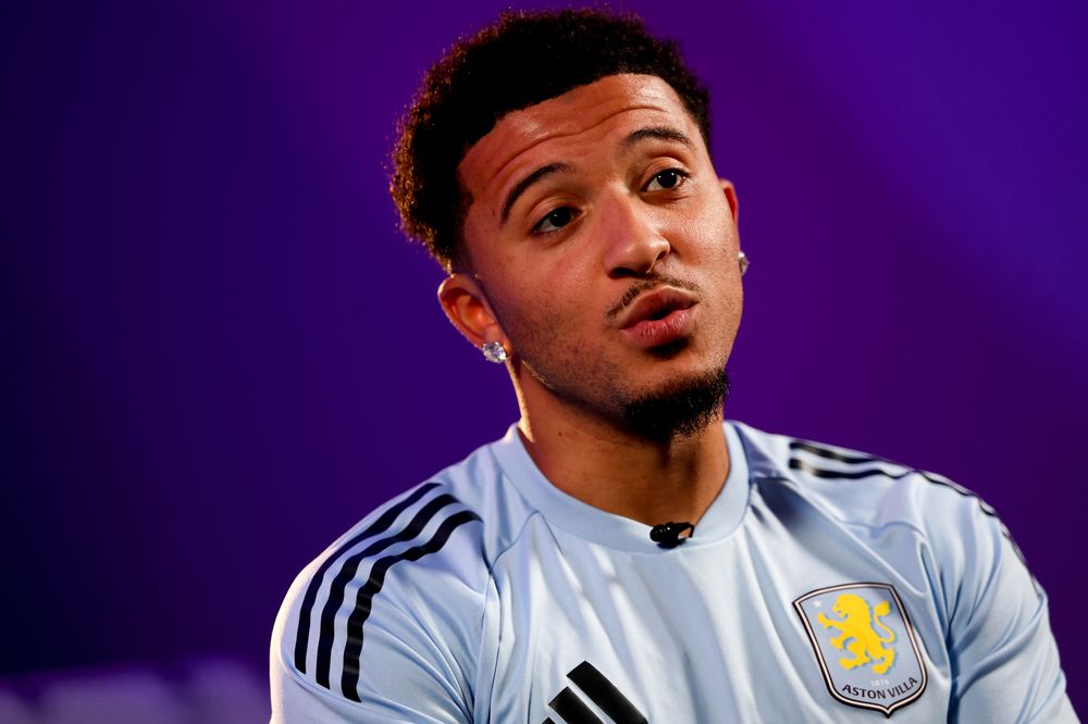 Jadon Sancho masih belum nyetel di Aston Villa