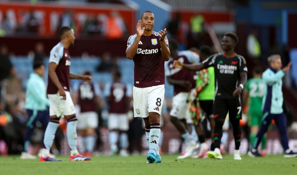 Aston Villa took on Arsenal in the Premier League on Saturday.