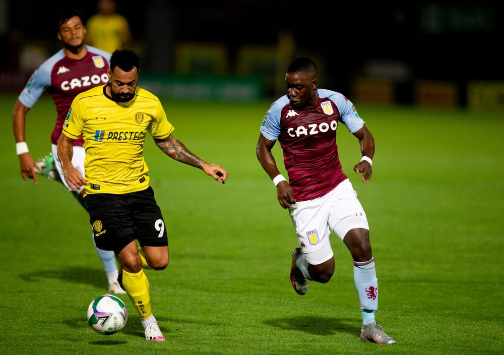 Burton Albion away in the Carabao Cup Burton Albion away in the Carabao Cup