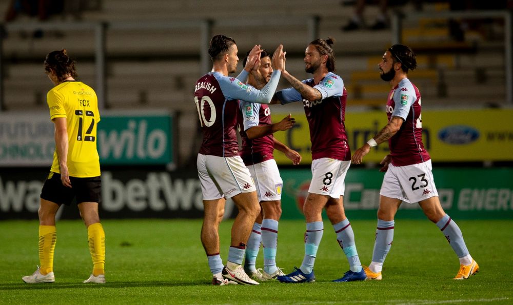 Burton Albion away in the Carabao Cup