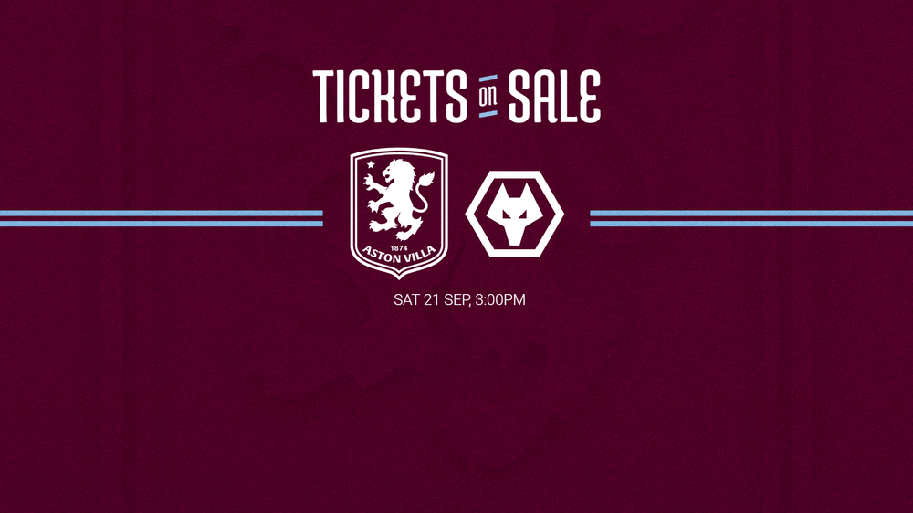 Wolves ticket details | Aston Villa