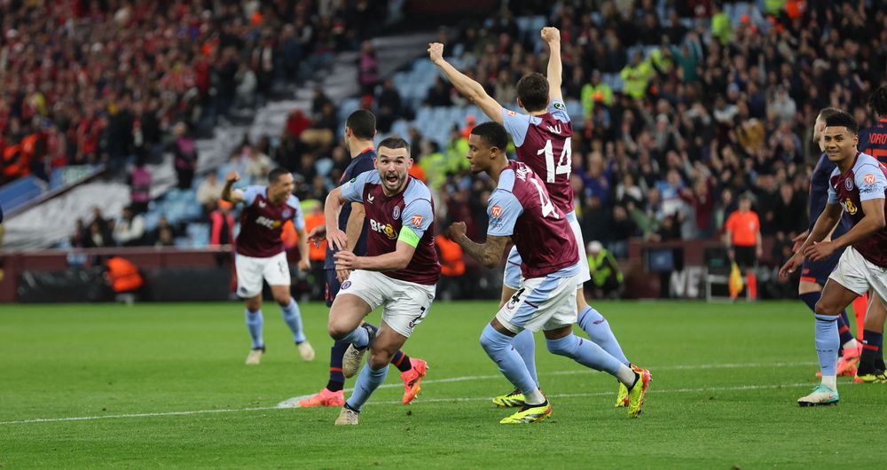 NW3B4414_1.jpg Aston Villa hosted Lille in a Europa Conference League quarter-final.