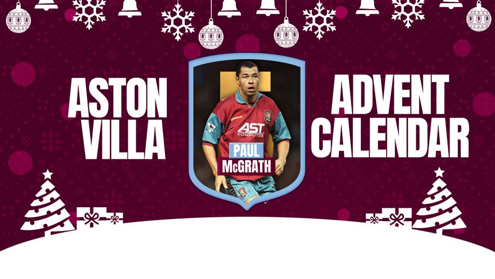 Aston Villa Advent Calendar: Paul McGrath's fierce strike against Tottenham Hotspur - Aston Villa Football Club