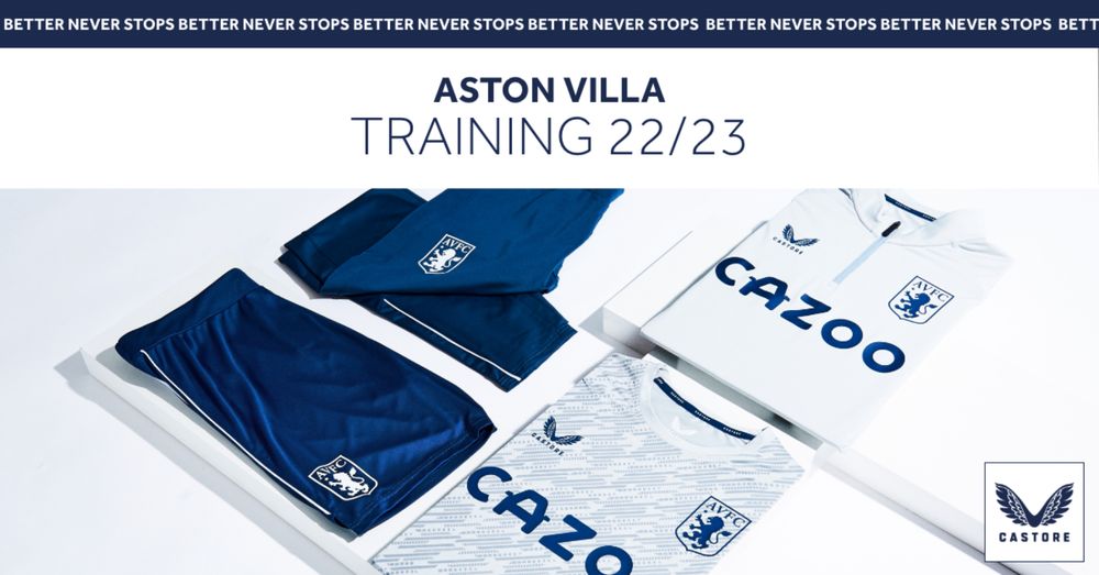 Aston Villa 2022/23 training range Aston Villa 2022/23 training range
