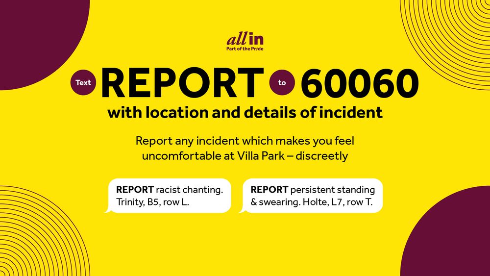 Reporting Line - 60060 Villa Park.jpg Aston Villa Football Club's reporting text service