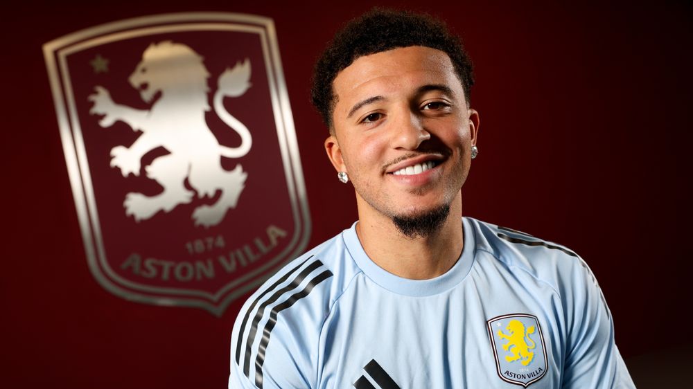Jadon Sancho's career in pictures | Aston Villa