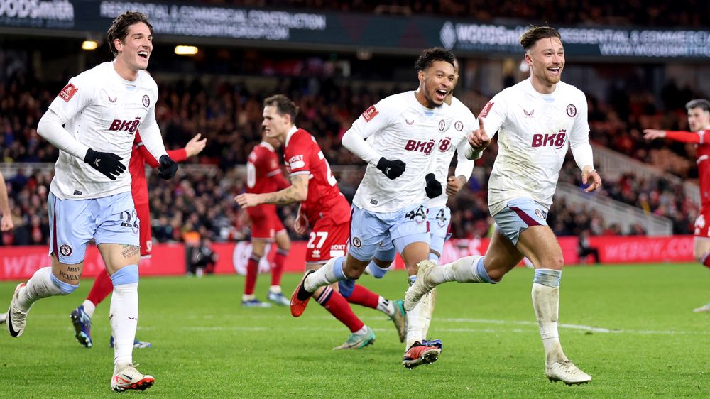 Middlesbrough v Aston Villa Middlesbrough v Aston Villa