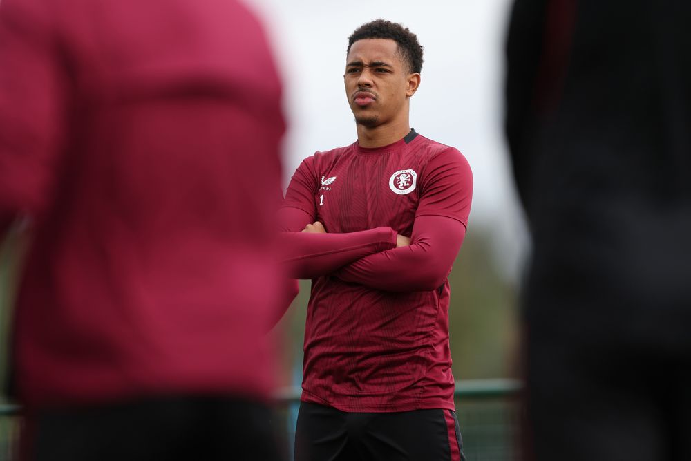 NW3B9144.jpg Aston Villa train ahead of taking on Legia Warszawa in the Europa Conference League.