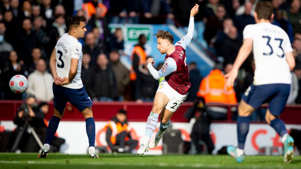 Spurs42.jpg Aston Villa take on Tottenham Hotspur in the Premier League.
