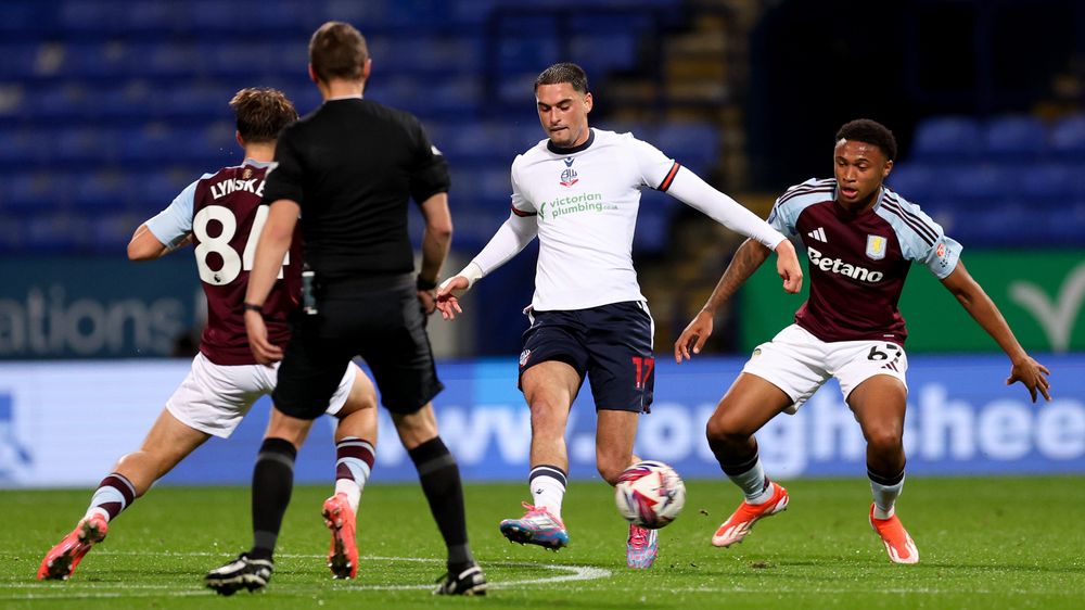 Bolton Wanderers v Aston Villa Bristol Street Motors Trophy Bolton Wanderers v Aston Villa Bristol Street Motors Trophy