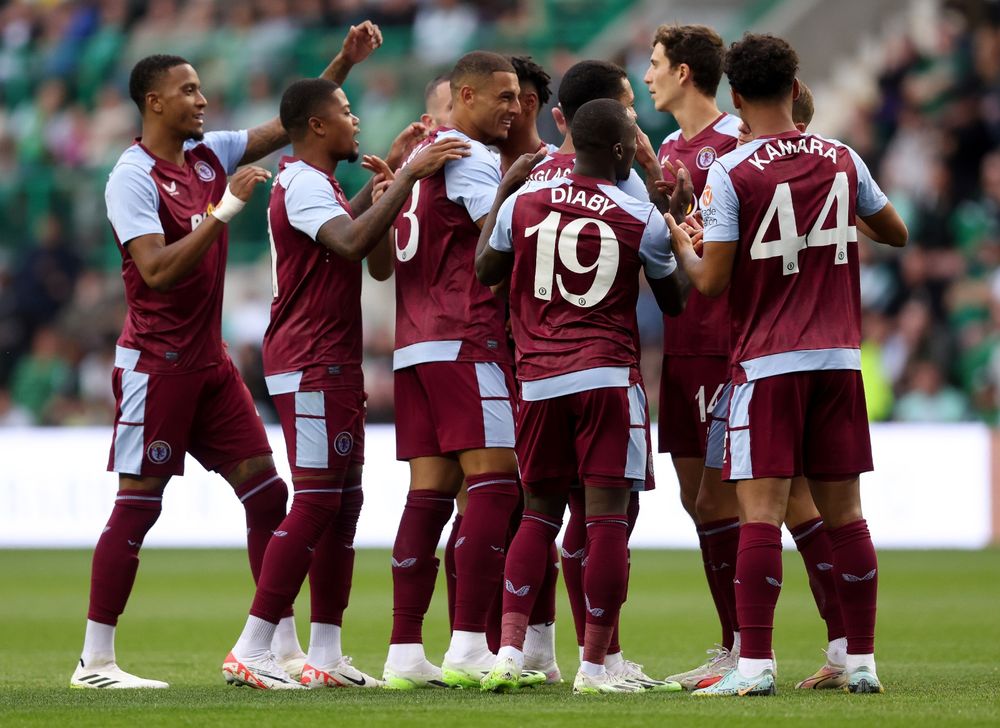 Hibernian v Aston Villa Hibernian v Aston Villa