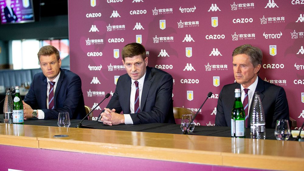SG1.jpg Steven Gerrard is officially unveiled as Head Coach of Aston Villa.