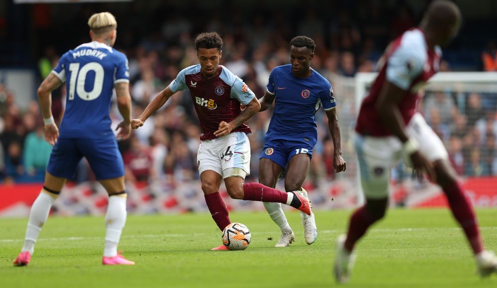Aston Villa played Chelsea at Stamford Bridge in the Premier League on Sunday.