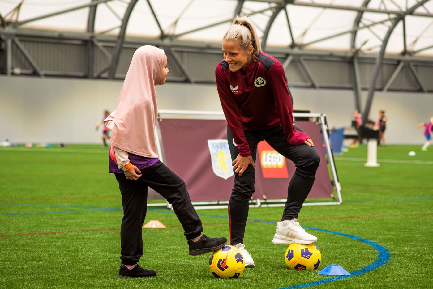 Lego partners with women football stars on Play Unstoppable