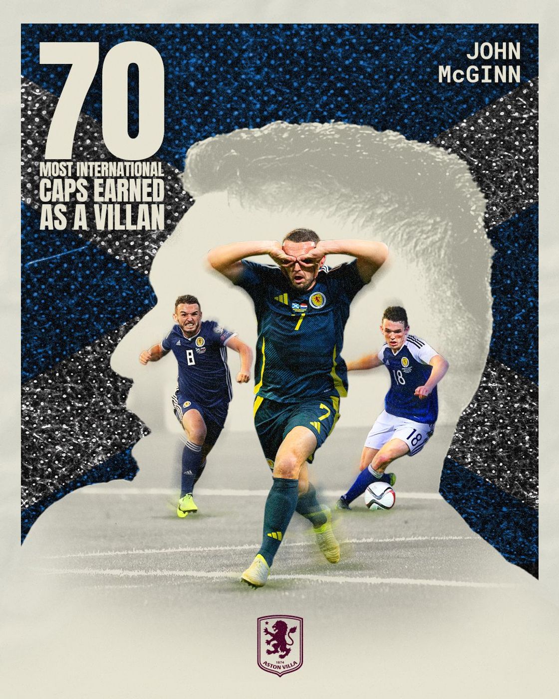 McGinn breaks Villa record in Scotland win