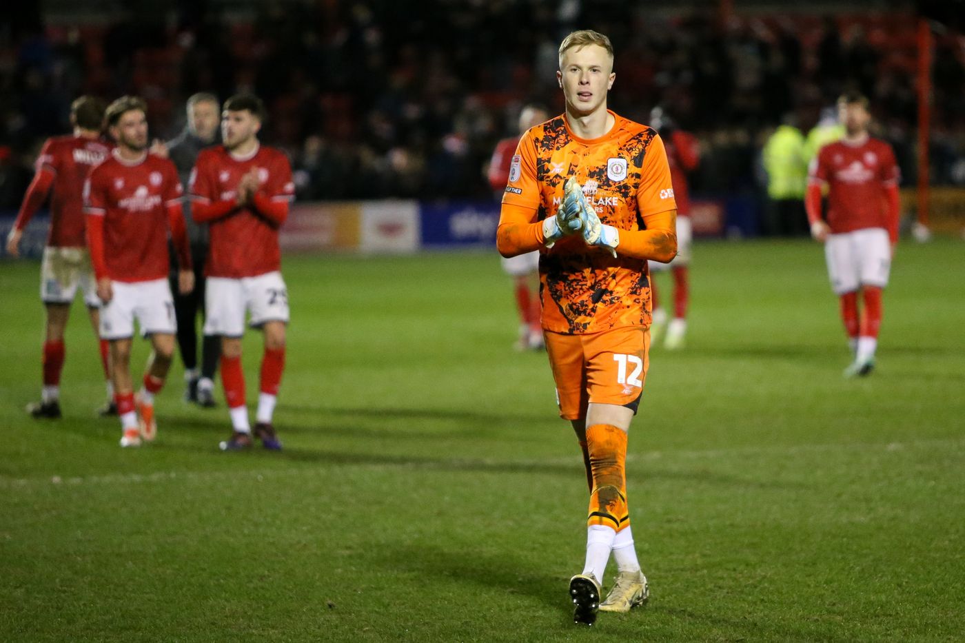 Aston Villa goalkeeper Filip Marschall keeps another clean sheet for loan club Crewe Alexandra 