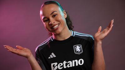 Villans model new adidas away kit